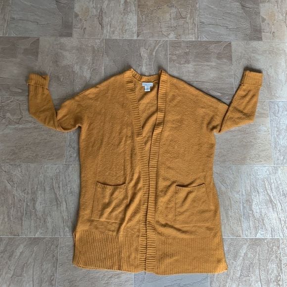 Anthropologie | Luna Moon Long Soft Yellow Cardigan - Picture 2 of 5